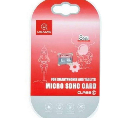 Карта памяти/Micro 8gb USAMS 